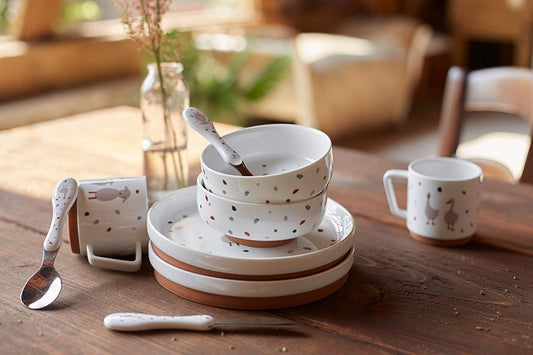LASSIG Tiny Farmer porseleinen servies