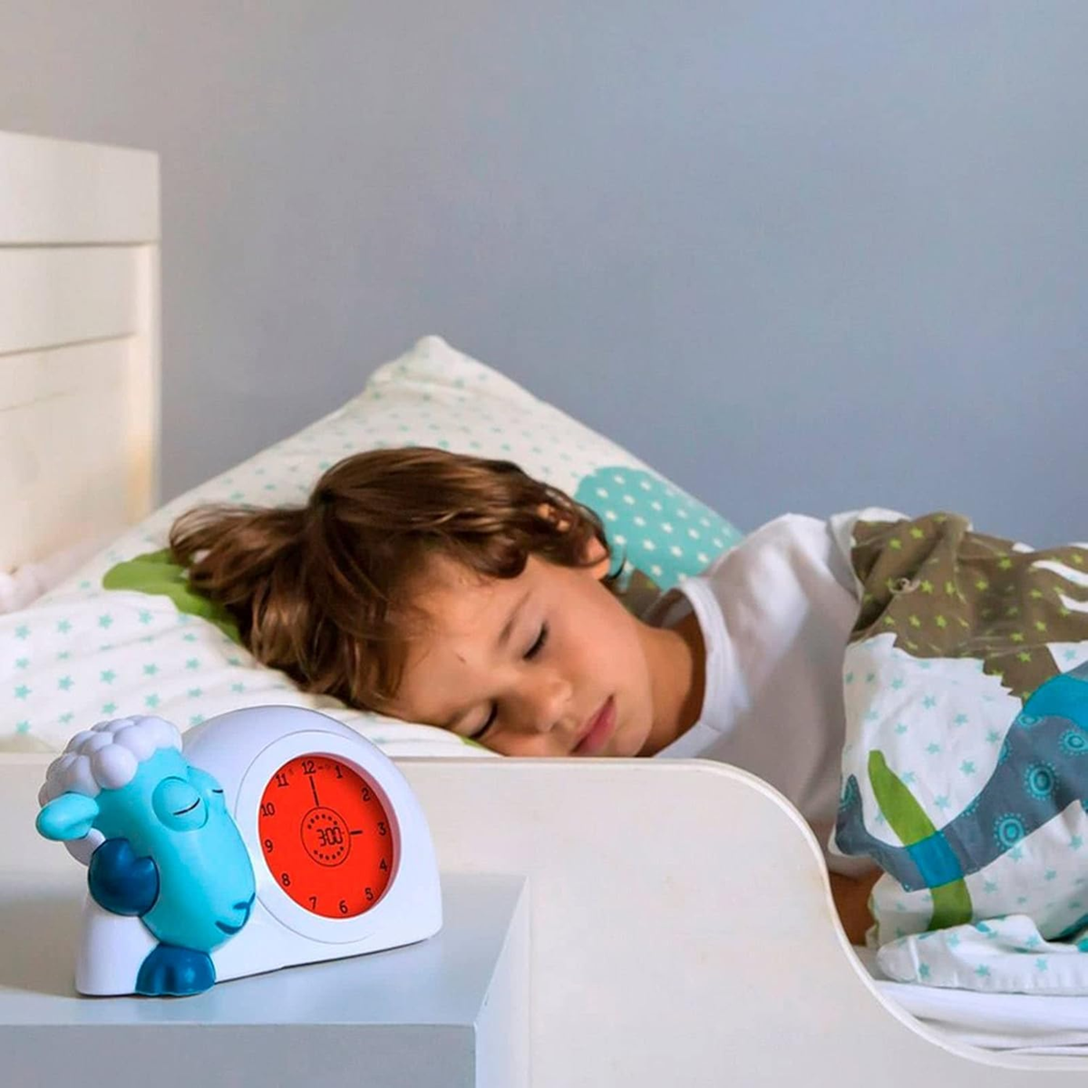 ZAZU allenatore del sonno, orologio e lampada notturna PECORA SAM