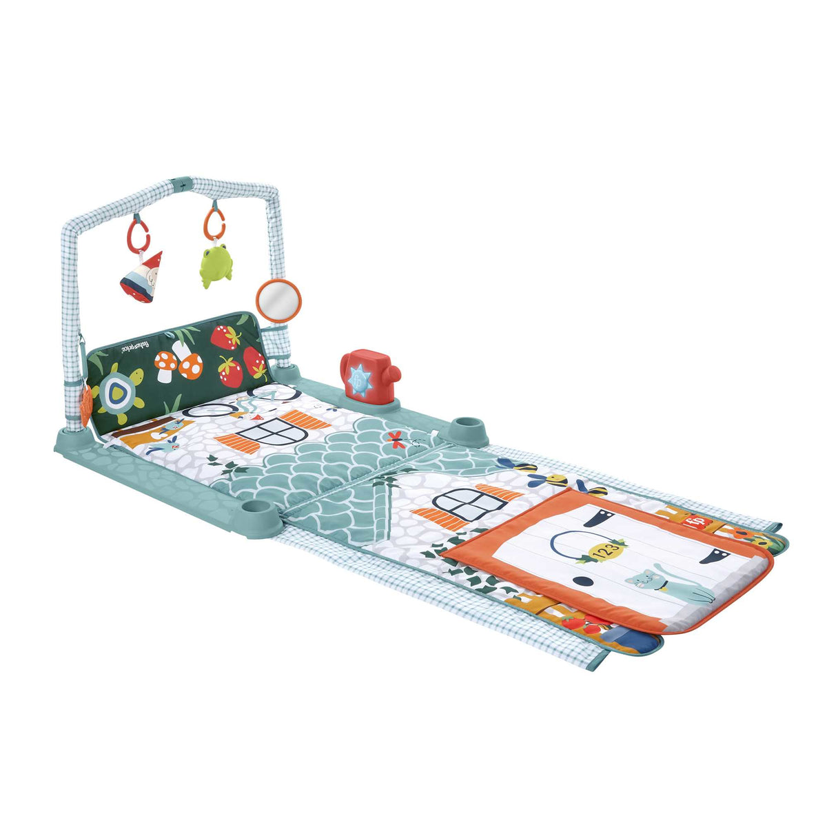 FISHER-PRICE 3-i-1-aktivitetsmåtte til leg, læring og udforskning
