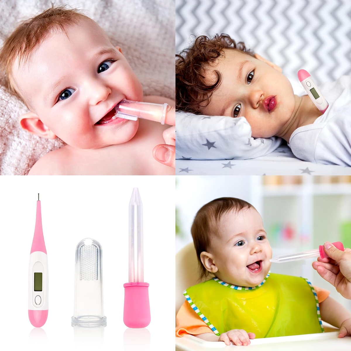 BABY CARE KIT plejesæt til baby 10 dele