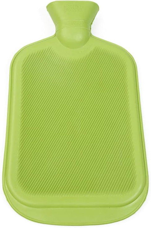 GRUNSPECHT gumový termofor na vodu 2 litry + bavlněný potah 20 x 33 cm