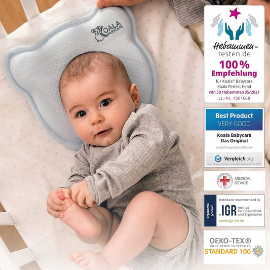 KOALA BABYCARE csecsemő párna 0+ huzattal