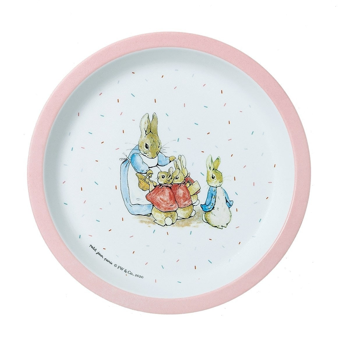 PETIT JOURS PARIS desserttallerken til børn PIOTRUS KRAN 18 cm