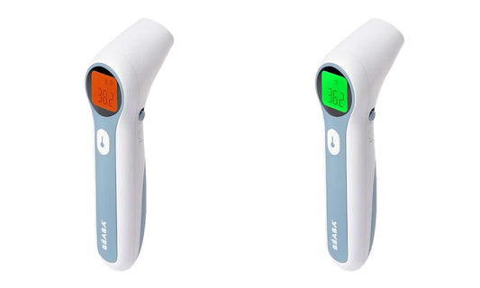 BEABA Thermospeed TERMOMETR BEZDOTYKOWY ekran LCD