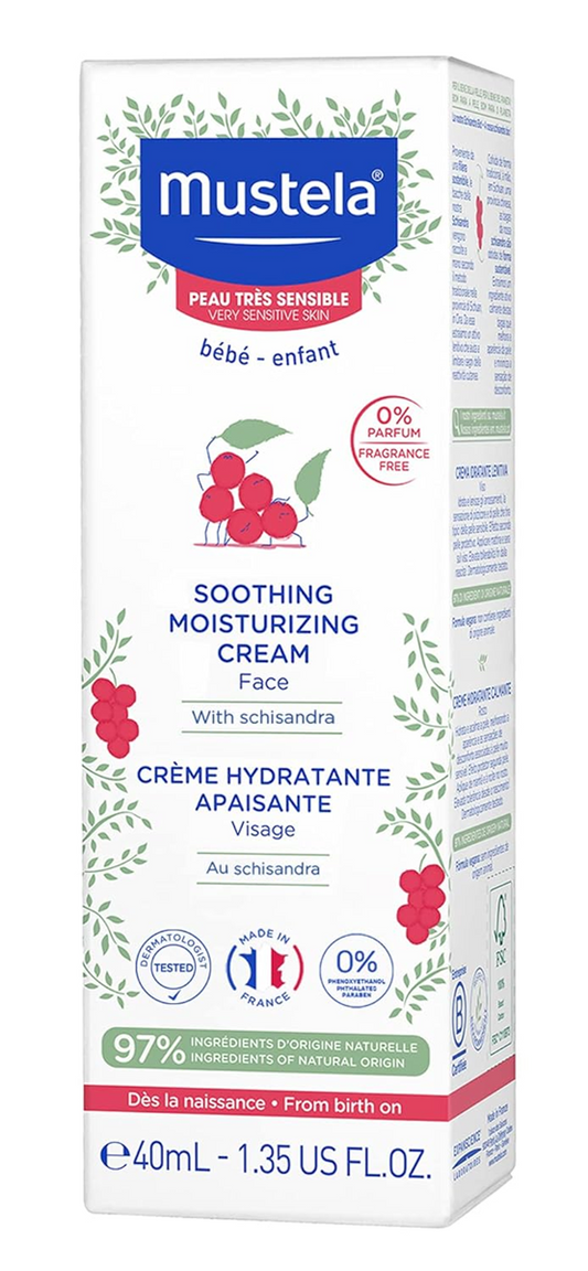 MUSTELA krem nawilżający do twarzy dla skóry bardzo wrażliwej 40ml