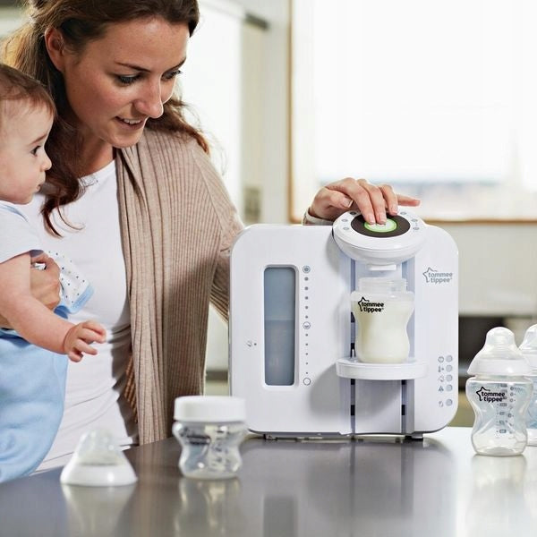 TOMMEE TIPPEE Perfect Prep EKSPRES DO MLEKA 2 min. biały podgrzewacz do mleka dla niemowląt, używany