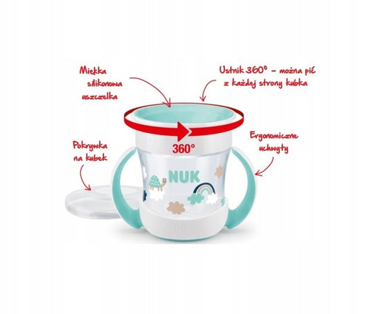 NUK Mini Magic Cup ЧАША ПРОТИВ РАЗЛИВАНЕ 160 ml