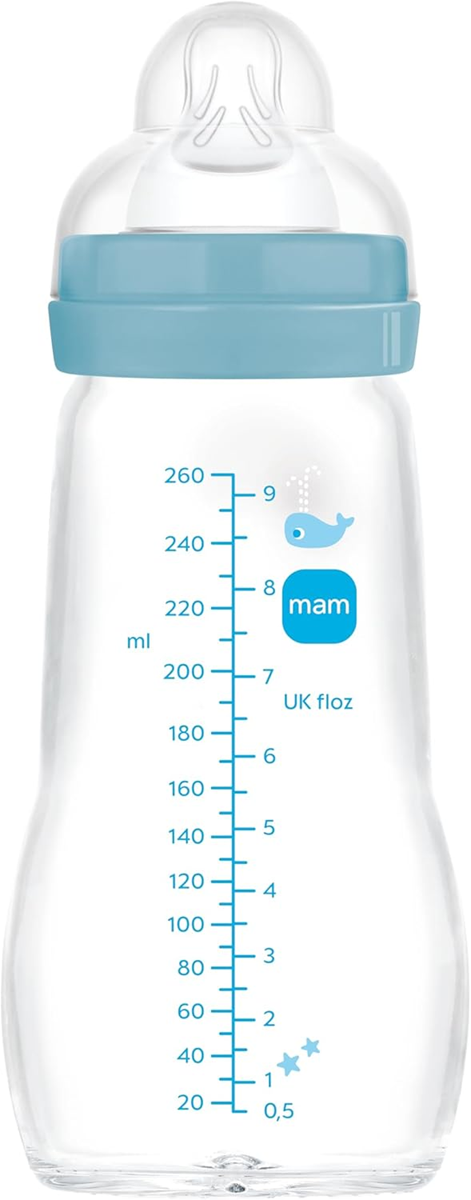 MAM Feel Good üveg cumisüveg 260 ml 2 hónap+ cumi 2