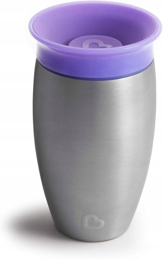 MUNCHKIN Miracle kubek 360 6msc+ 296ml stal nierdzewna
