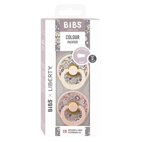 BIBS Eloise Blush Mix – zestaw smoczków w opakowaniu