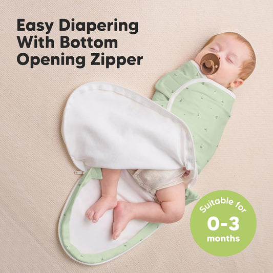 KEABABIES swaddle, sleep sack x3