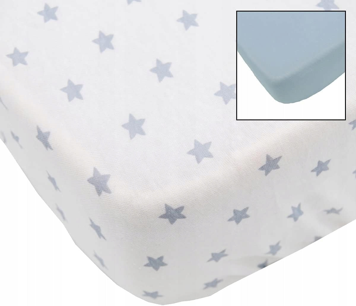 BABY CALIN prześcieradło z gumką x2 120x60