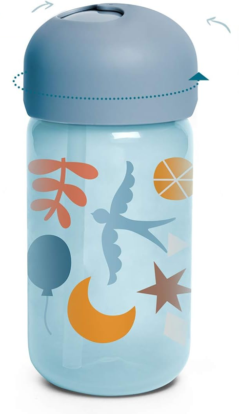 SUAVINEX Gobelet d’apprentissage avec paille 340 ml 18 m+