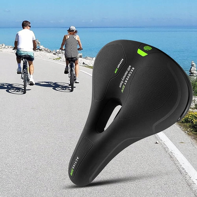 AYAMAYA cyklistické sedlo MTB a trekking z peny, 18,5 x 26 cm