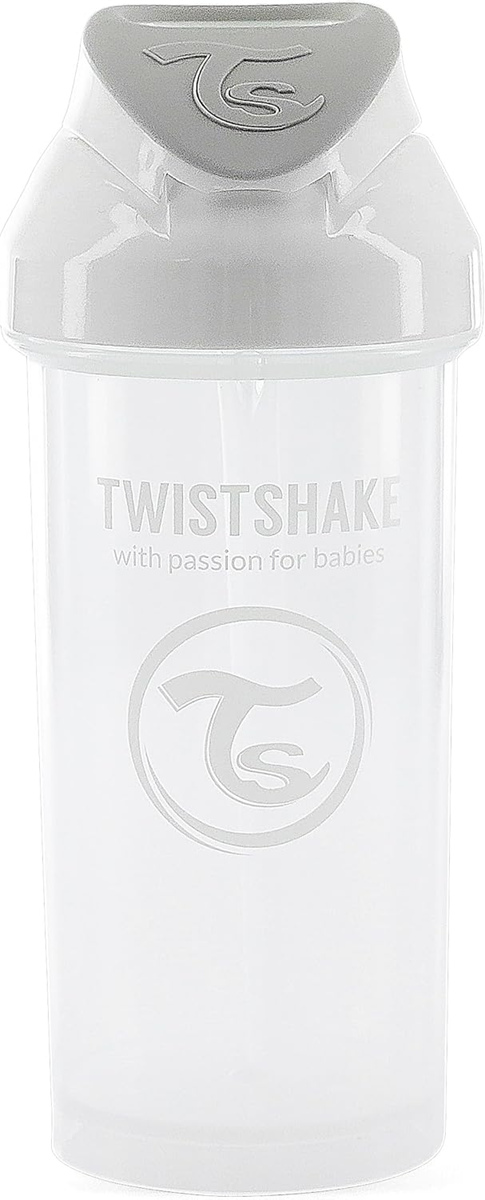 TWISTSHAKE Vaso antiderrame con pajita 360 ml 6 m+
