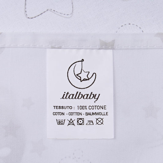 ITALBABY komplet pościeli do wózka 3-częściowy 80x110 /25x35 /35x75