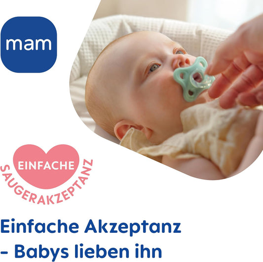MAM Comfort smoczek uspokajający silikonowy x2 3-12m – nowy – zdjęcie 2
