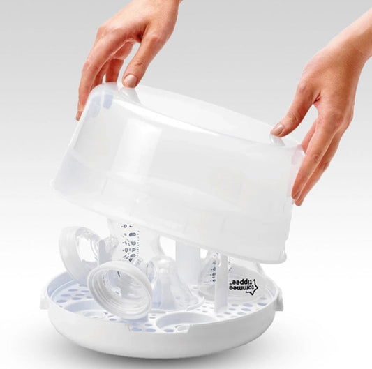 TOMMEE TIPPEE sterylizator + szczypce i smoczek