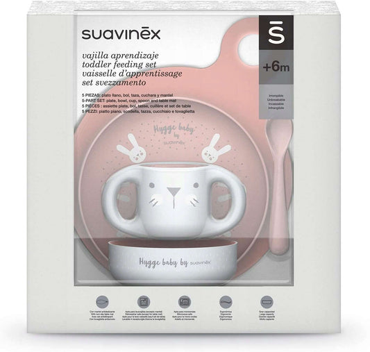 SUAVINEX set de vase 5 piese HYGGE 6m+