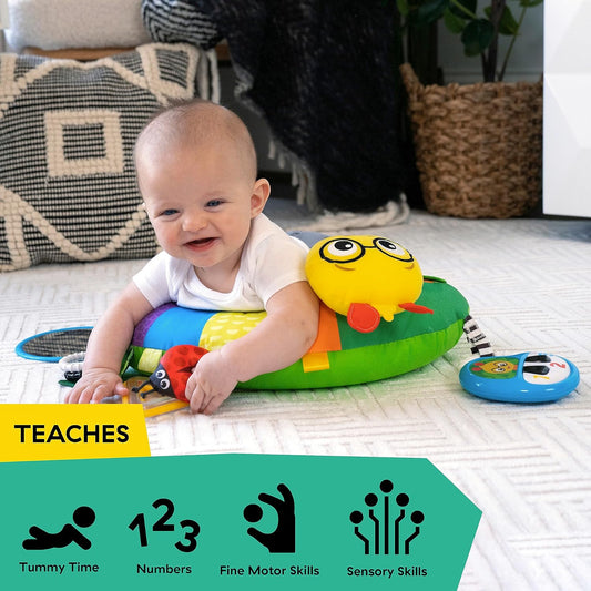 BABY EINSTEIN poduszka do zabawy na brzuszku gąsienica 0+