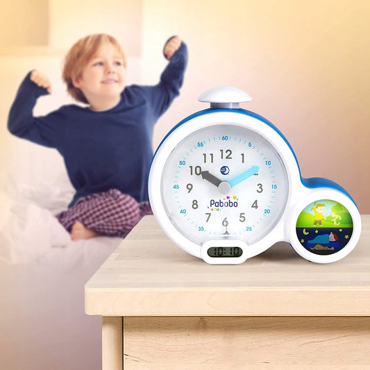 PABOBO Kid'Sleep BUDZIK EDUKACYJNY niebieski