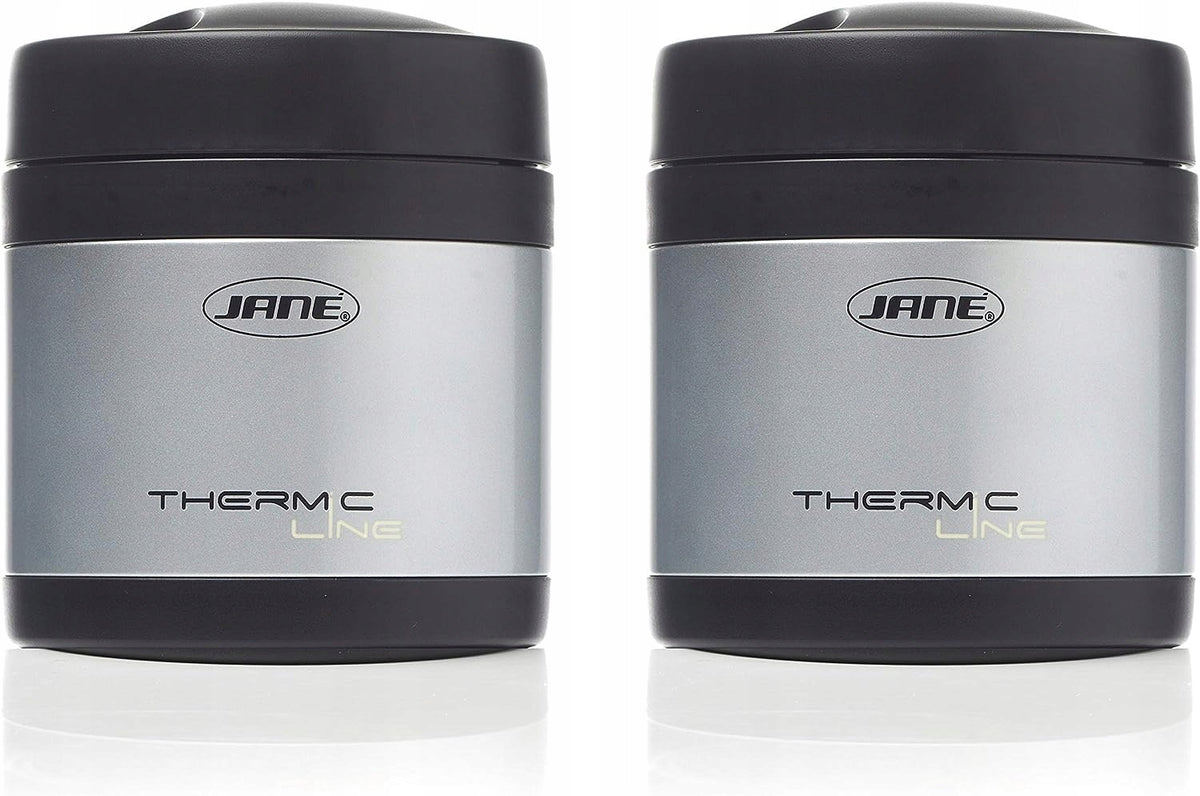 JANE 2 ατσάλινα θερμοδοχεία φαγητού 500 ml + θήκη