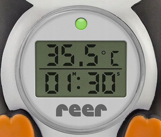 REER MyHappyPingu 2-in-1 digitales Bade- und Raumthermometer