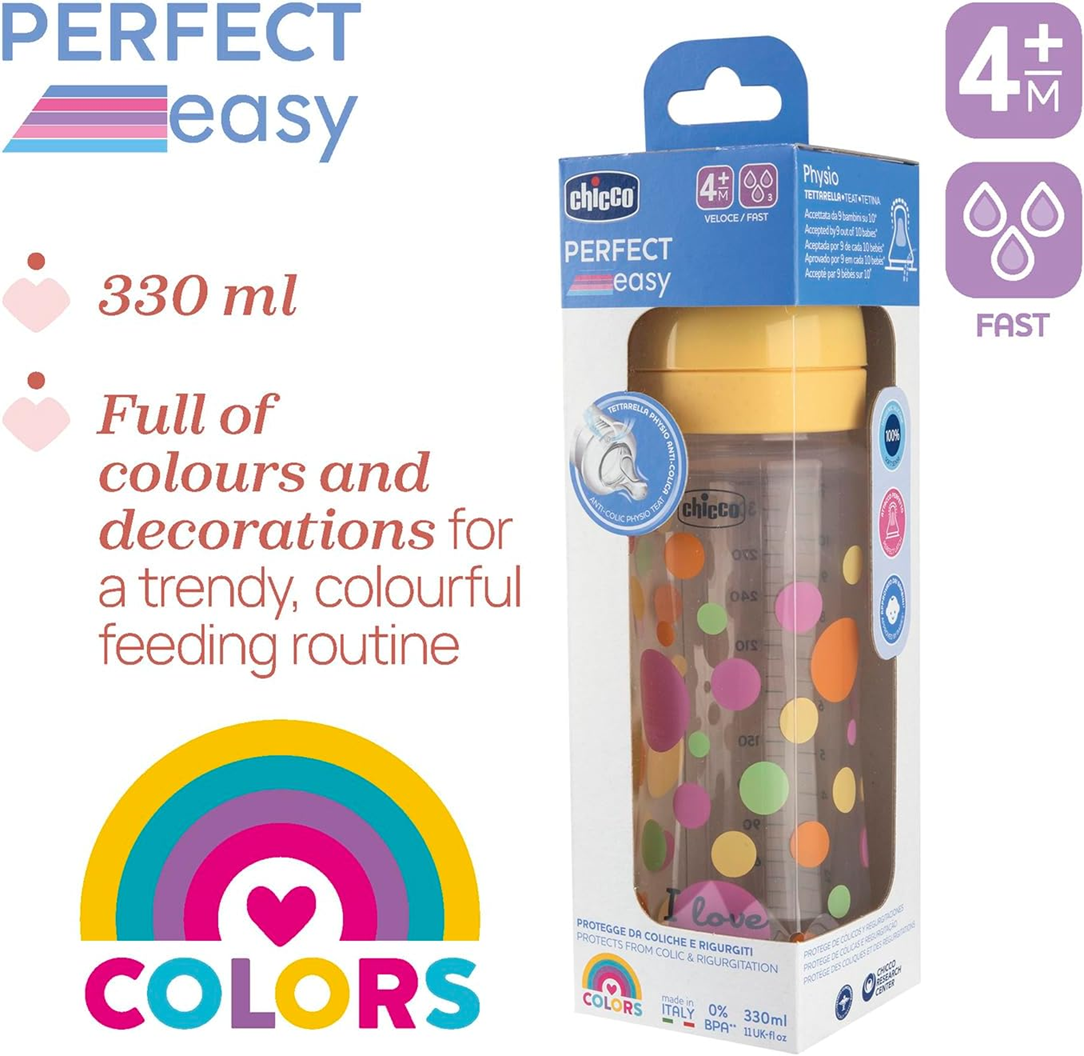 CHICCO Perfect Easy-flaske 4m+ 300ml