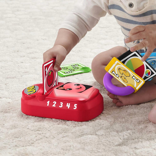 FISHER-PRICE světla hudba fráze německý jazyk UNO