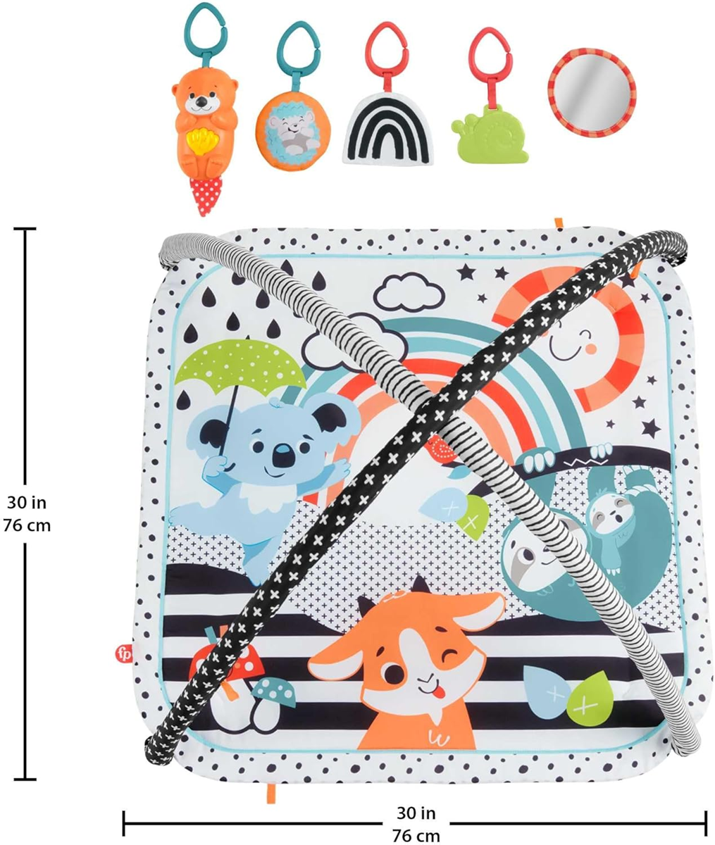 FISHER-PRICE εκπαιδευτικό χαλάκι 3 σε 1 + παιχνίδια