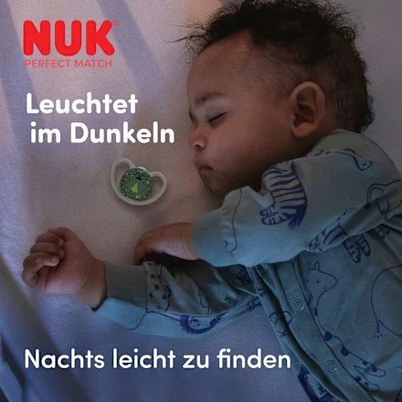NUK Perfect Match Air Night fopspenen 0-6 mnd.