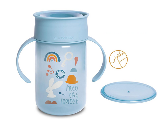 SUAVINEX Trainer Cup BICCHIERE ANTIGOCCIA 360° 340 ml
