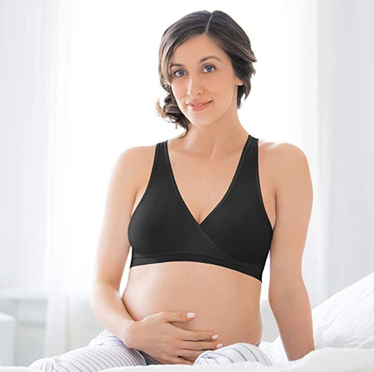 MEDELA нощен сутиен за кърмене ЧЕРЕН M