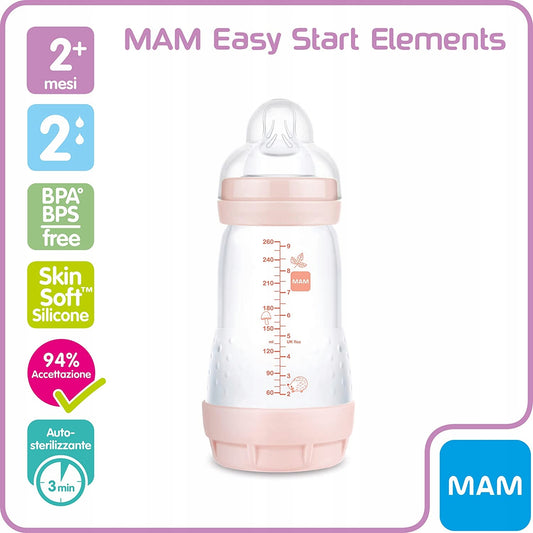 MAM Easy Start anti-colic cumisüveg 260 ml 2 hónap+