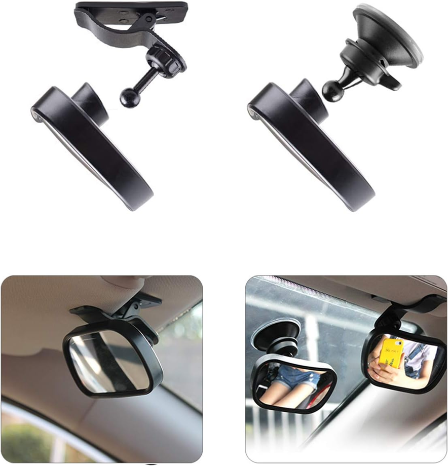 NATUCE miroir de voiture pour surveiller bébé 5,5 x 8,8 cm