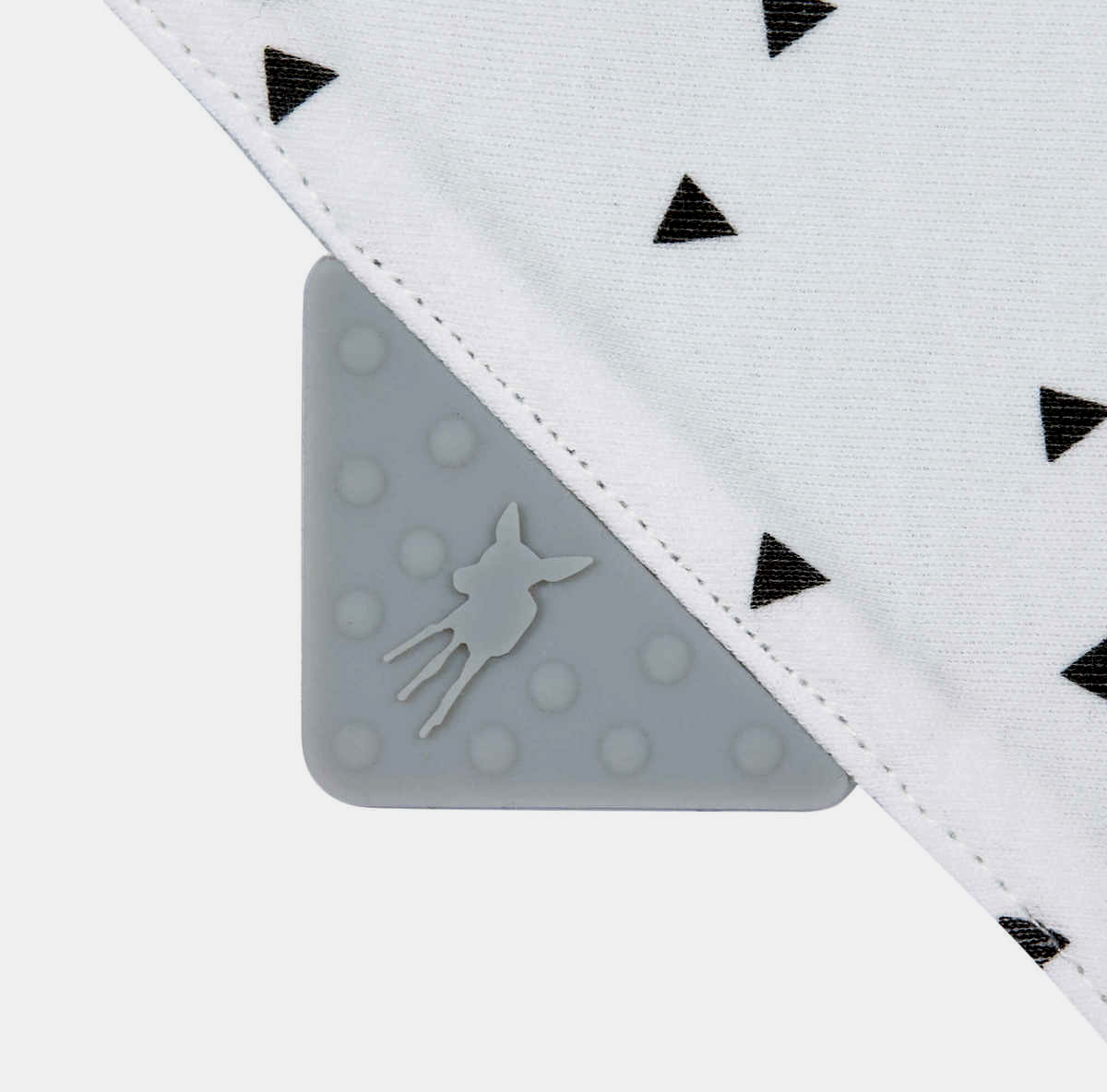 LASSIG bandana z silikonowym gryzakiem 0-12 m