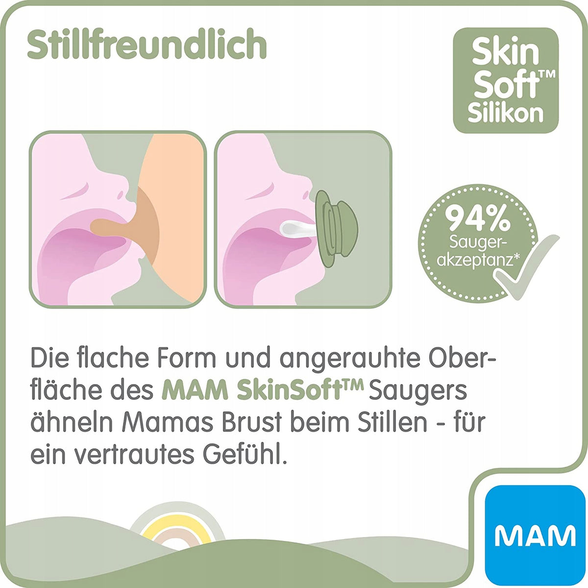 MAM ORIGINAL orthodontic soothing pacifiers