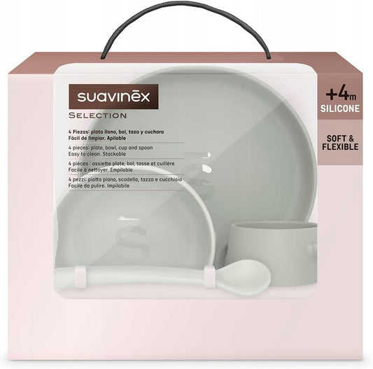 SUAVINEX Selection silicone crockery set