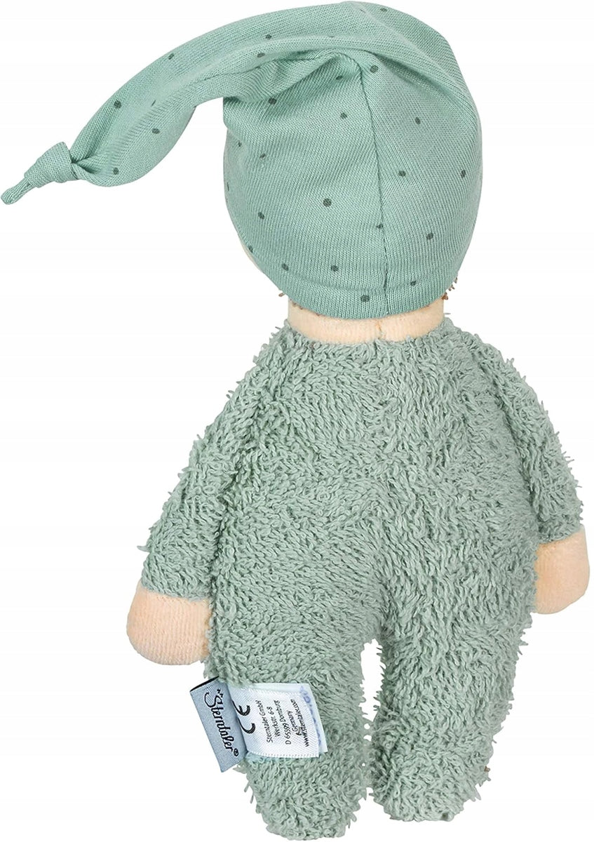 STERNTALER bawełniana lalka przytulanka z grzechotką 22 cm "N