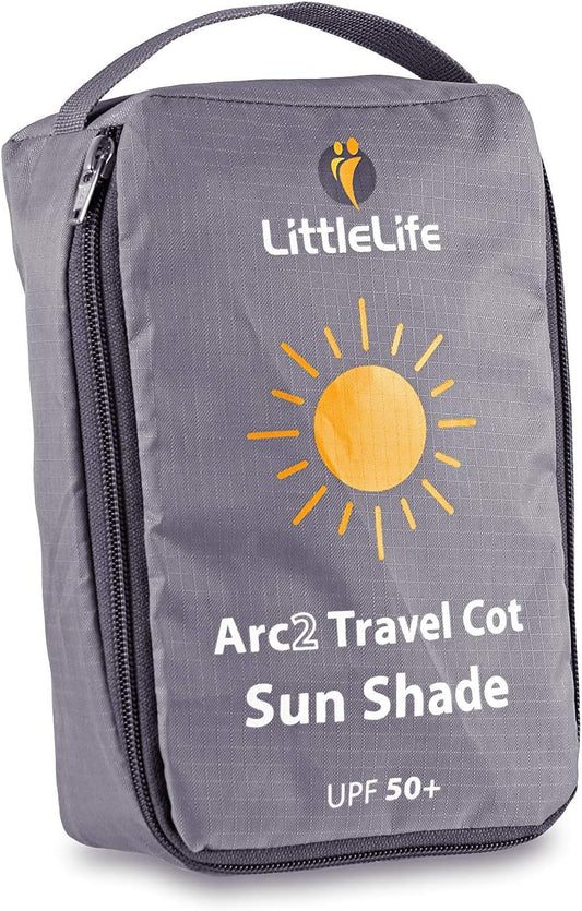 LITTLELIFE Arc2 osłona przeciwsłoneczna do łóżeczka podróżnego UPF50+