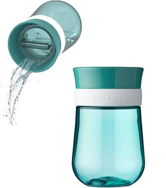 MEPAL Trainer Cup чаша-непроливачка с накрайник 360 градуса 300 ml 9 m+