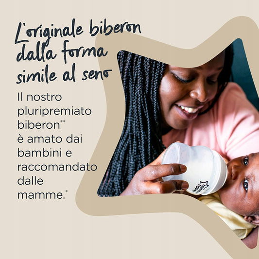 TOMMEE TIPPEE zestaw startowy butelki, smoczki 8el