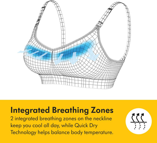 MEDELA KEEP COOL ULTRA biustonosz do karmienia bezszwowy XXL