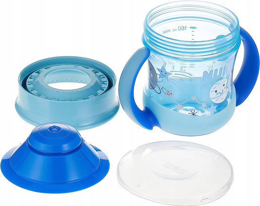 NUK Mini Magic Cup ΦΩΤΕΙΝΟ ΕΚΠΑΙΔΕΥΤΙΚΟ ΠΟΤΗΡΙ 160 ml