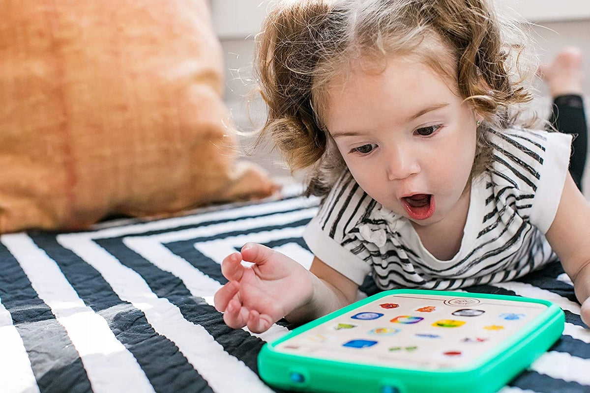 HAPE BABY EINSTEIN Tablet 150 Melodien, Geräusche und Wörter in 3 Sprachen