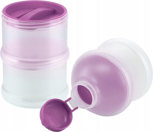NUK pojemnik na mleko modyfikowane, pojemnik na mleko w proszku BPA free z dozownikiem