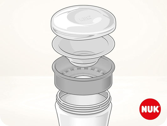 NUK Magic Cup κύπελλο που δεν στάζει στόμιο 360° 230 ml 8 μηνών+