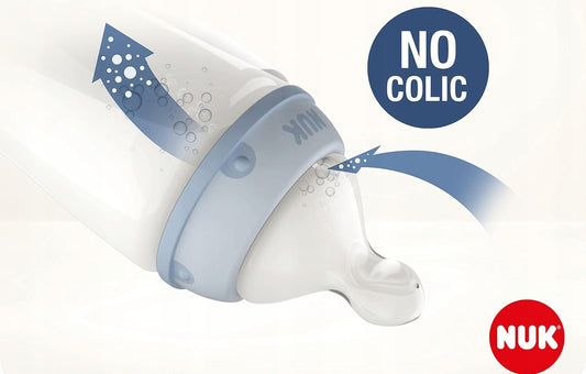 NUK First Choice+ 0-6 hó cumisüveg 150 ml hőmérsékletjelzővel