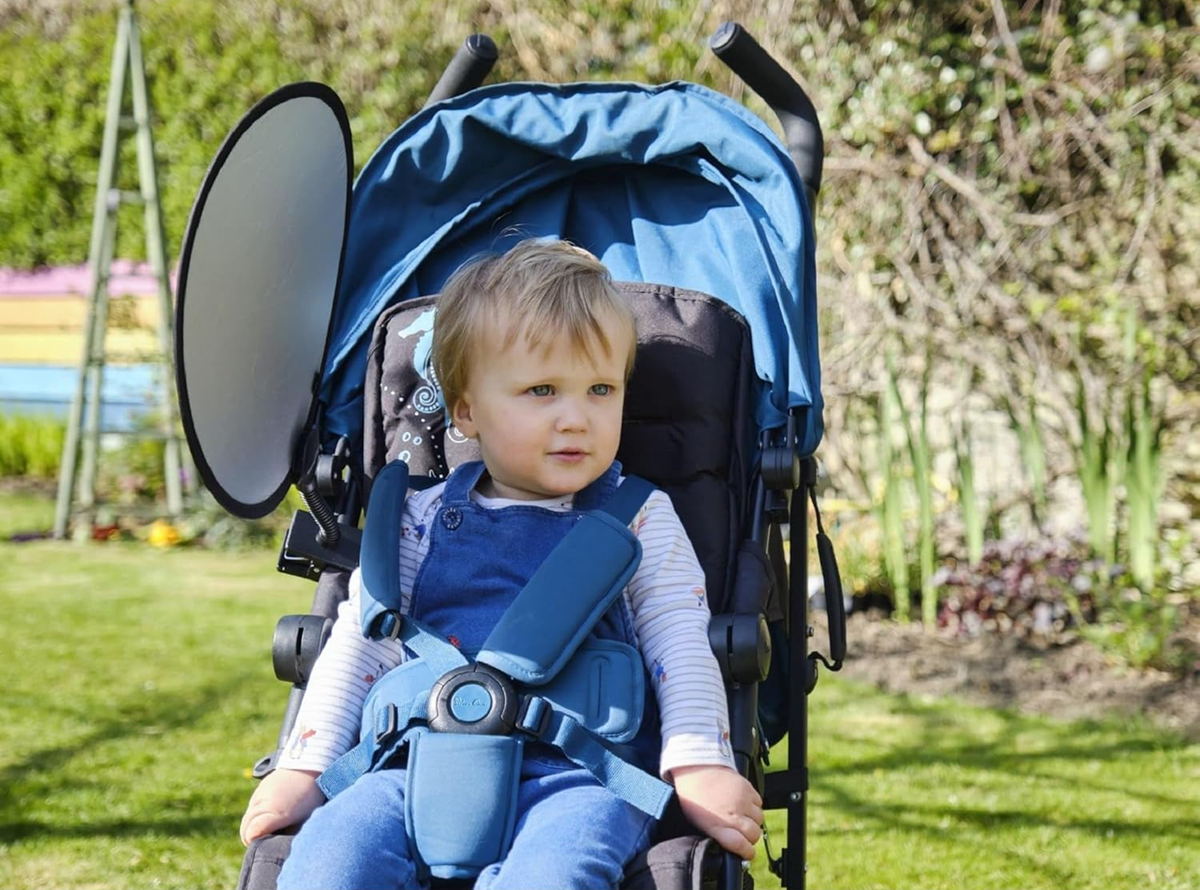 MY BUGGY BOARD parasole per passeggino 34 cm UPF 50+