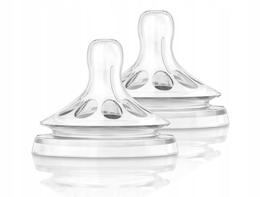PHILIPS AVENT Natural θηλές για μπιμπερό 1m+ x2